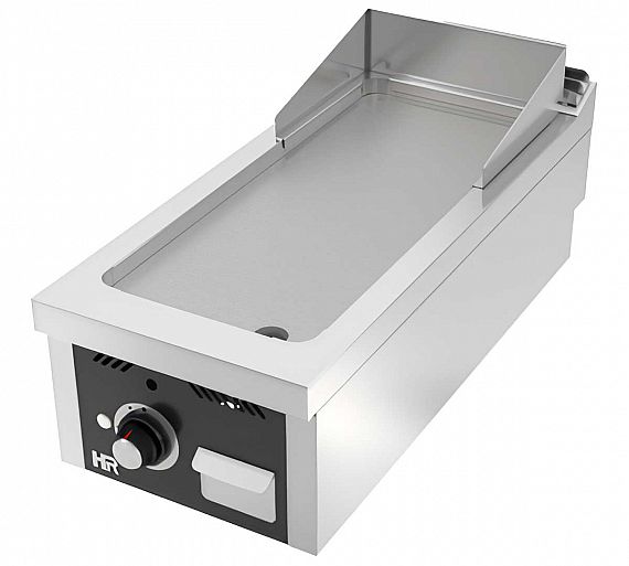 Fainca HR S900 Fry Top Acero Sobremesa FT900 Gas - Fondo 93 cm - Potencia 6,2 o 18,2 kW