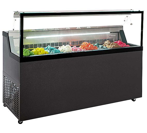 Framec Vitrina Helados Mirabella 9 H Capacidad 9 Cubetas