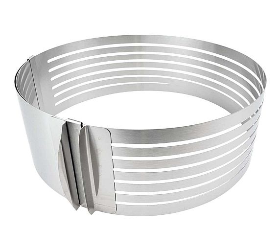 Fricosmos Molde para Laminar Tartas 26/28 cm Medidas 9 x 25 cm