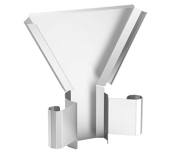 Fricosmos Pala Inoxidable para Patatas Fritas 2 Asas Dimensiones 6,9 x 22,4 x 7,7 cm