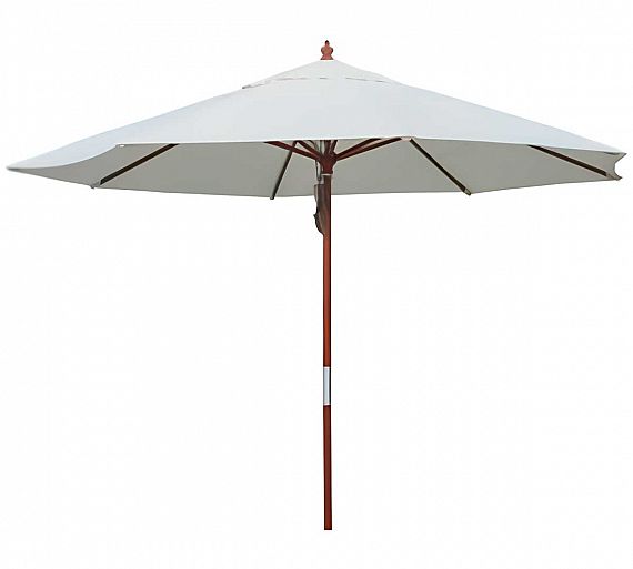 Garbar Parasol Madeira Redondo 3 x 3 metros