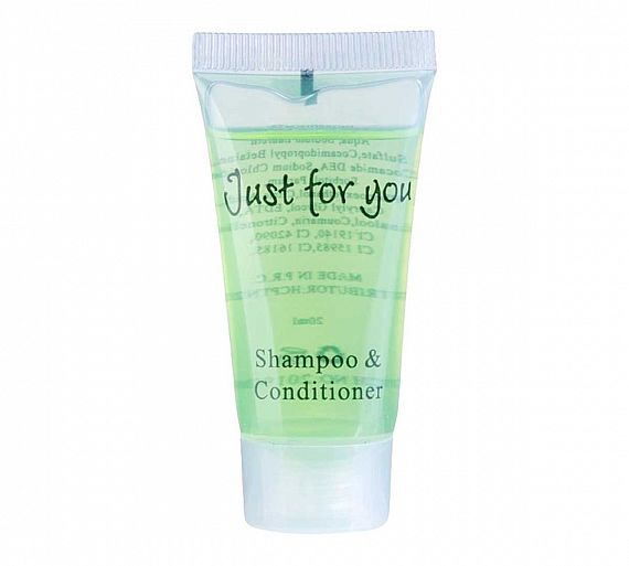 Gastronoble Tubo Champú y Acondicionador Just For You Contenido 20 ml