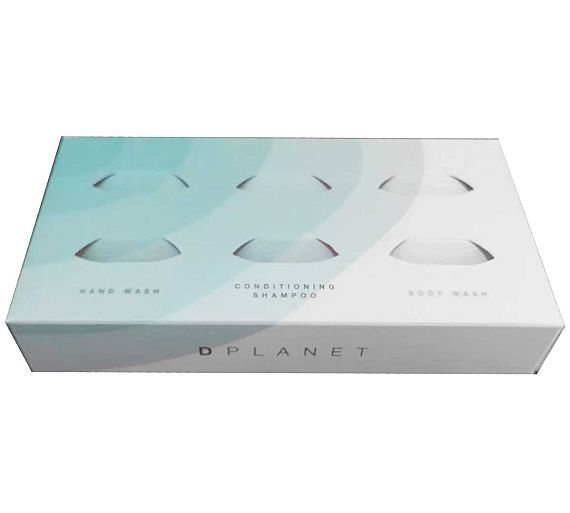 Geyushi Amenities Hotel Expositor D Planet Caja de 30 Unidades