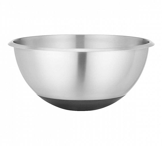 Hendi Bol para Mezclar con Base de Silicona Diámetro 26,5 o 33 cm - Acero Inox