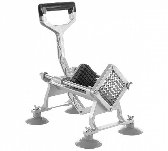 Hendi Cortador de Patatas Fritas Alto 29 cm - Acero Inox y Aluminio