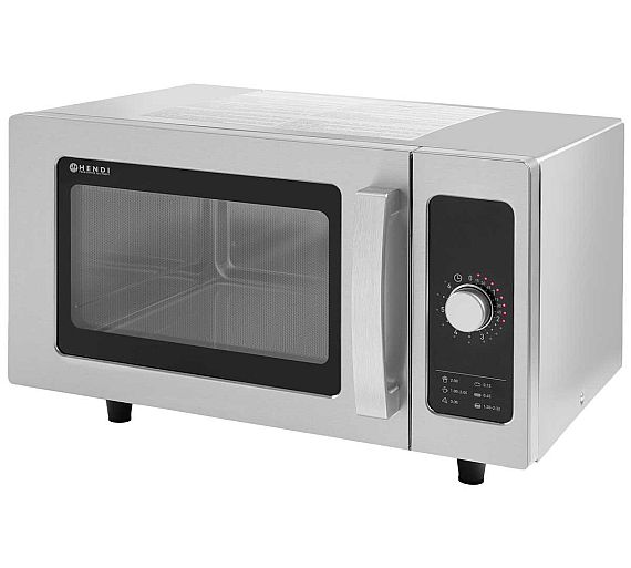 Hendi Microondas 1000W Manual - Potencia 1 kW - Capacidad 25 litros