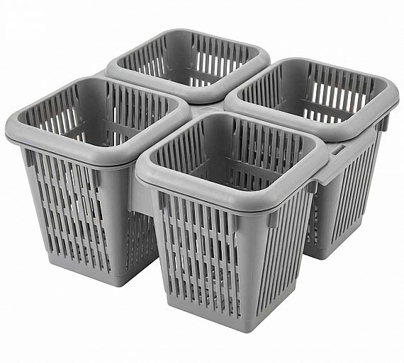 Hobart Ecomax Cesta para Cubiertos Medidas 23x23 cm