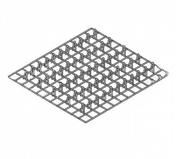 Hobart Inserción Platos y Cuencos Lavautensilios Medidas 56,8x62,5 cm