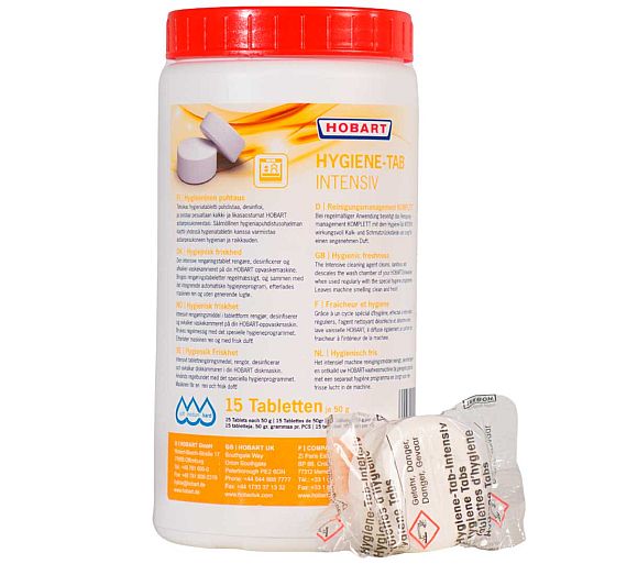 Hobart Hyline Tabletas de Higiene Paquete de 15 unidades