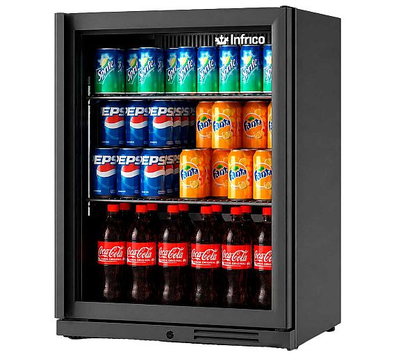 Infrico Expositor Refrigerado Horizontal ERV 15 XS Capacidad 124 litros