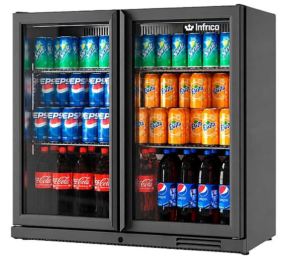 Infrico Expositor Refrigerado Horizontal ERV 25 XS Capacidad 193 litros