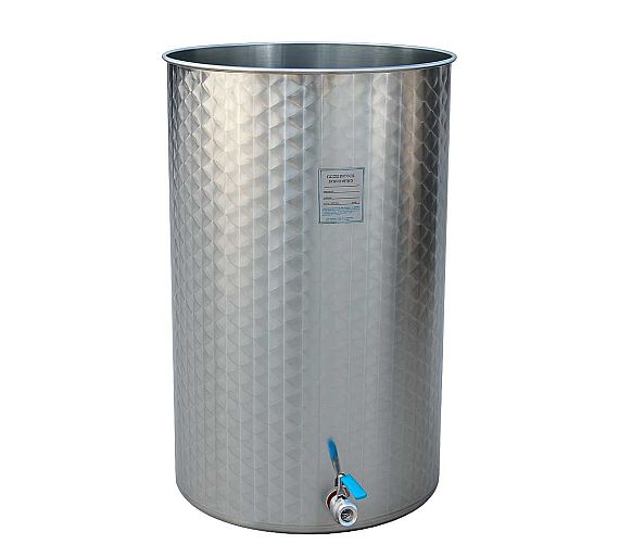 InVia Depósito Fondo Plano Tapa Polvo Capacidad 50 a 1.000 litros