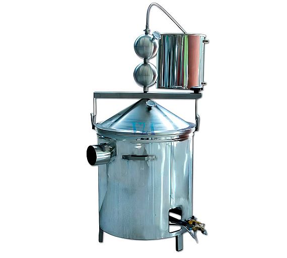 InVia Destilador Inox Capacidad 55 o 95 litros