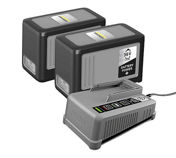 Karcher Starter Kit Battery Power+ 36/75 Capacidad 2,5 Ah