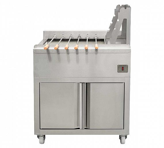 MCM Asador Churrasco 6 Espadas K6SF De Brasa - Fondo 61 cm