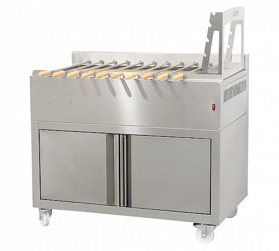 MCM Asador Churrasco 6 Espadas K9SF De Brasa - Fondo 61 cm