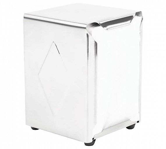 Olympia Dispensador de Servilletas Para Servilletas - Acero Inox