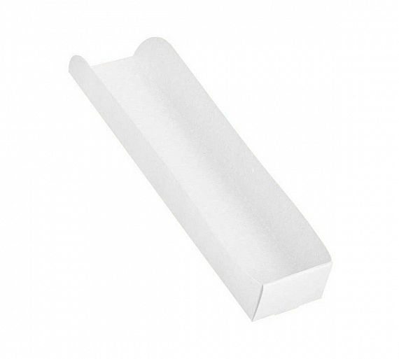 Soporte Hot Dog Blanco Cartón Blanco o Kraft