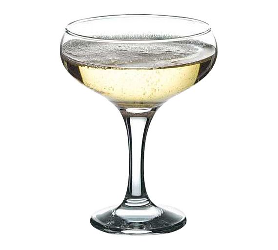 Pasabahce Copa Baja Bistro Champán Vidrio - Capacidad 120 ml