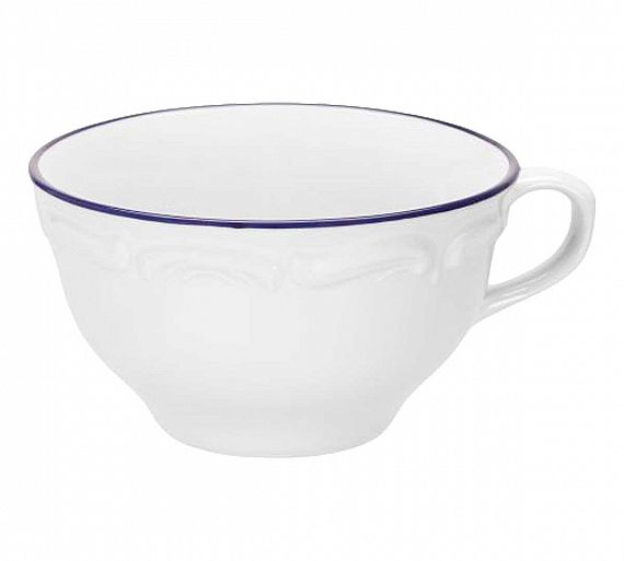 Pioli Marina Taza y Platillo Porcelana - Capacidad 260 ml