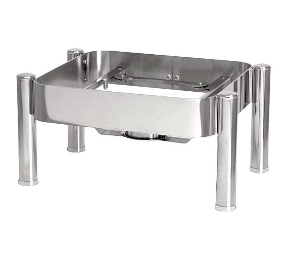Pujadas Stand Chafing Dish Cuadrado Dimensiones 48 x 37,5 x 23,5 cm