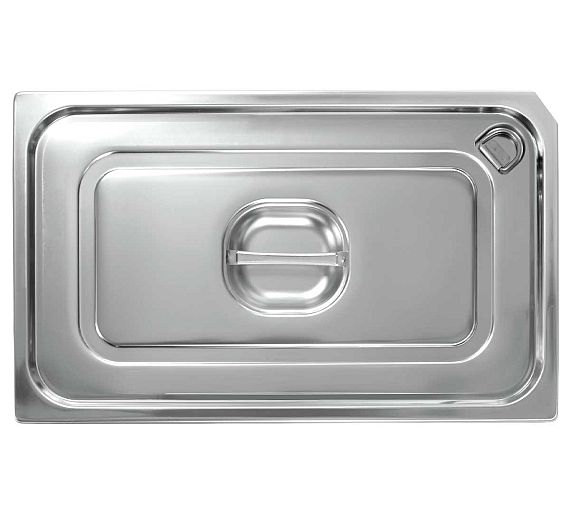 Pujadas Tapa Acero Inox Hermética GN Pro Easy Open Para Cubeta GN 1/1 o 1/2