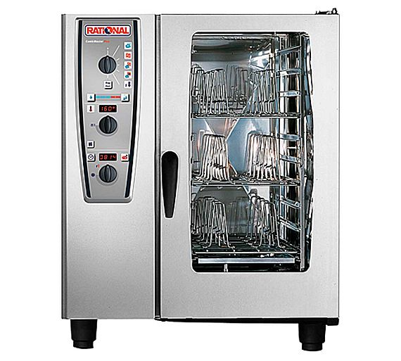 Rational Horno CombiMaster Plus 101 Eléctrico/Gas - 10 GN 1/1