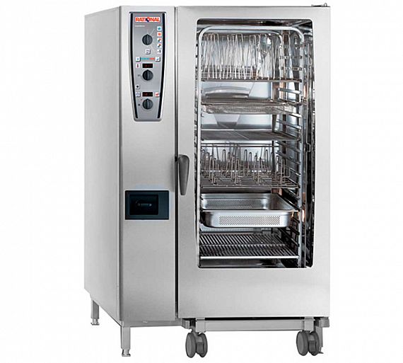 Rational Horno CombiMaster Plus 202 Eléctrico/Gas - 20 GN 2/1
