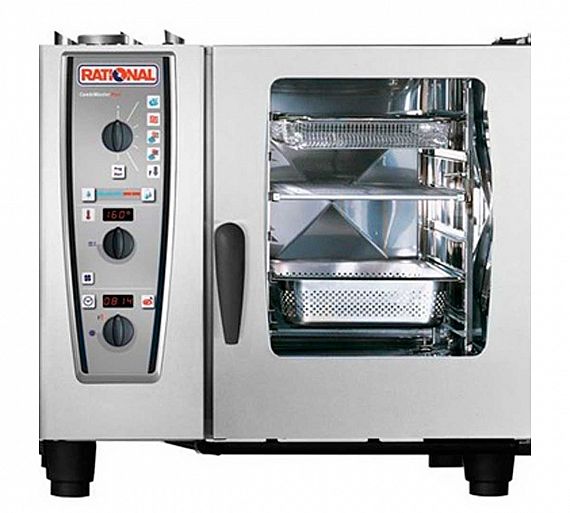 Rational Horno CombiMaster Plus 61 Eléctrico/Gas - 6 GN 1/1