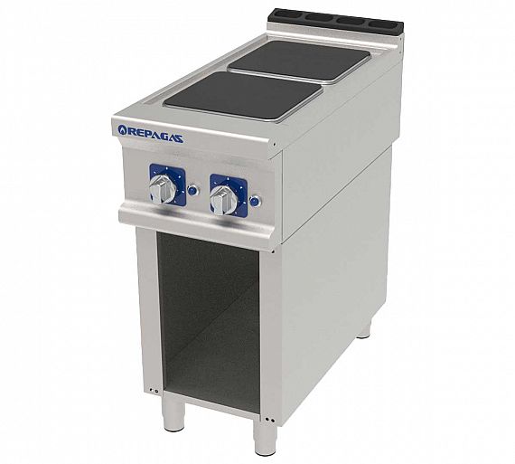 Repagas S900 Pro Line Cocina CE-920/S Eléctrica - Fondo 90 cm - 2 Placas