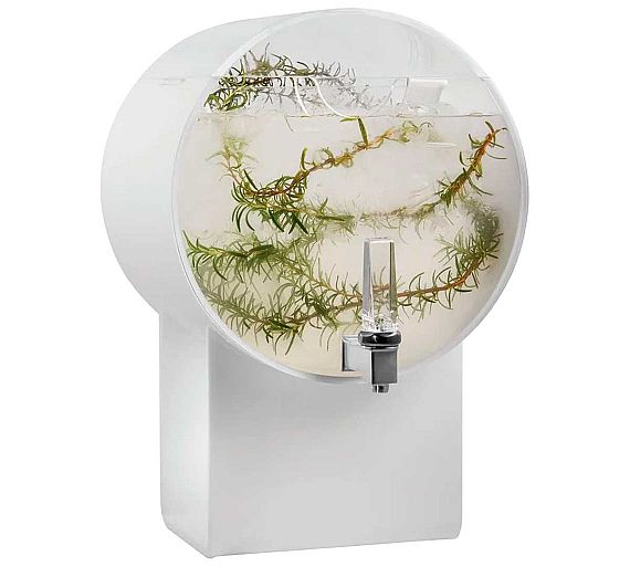 Rosseto Dispensador de Bebidas Lucid Barrel Blanco Capacidad 11,3 o 19 litros