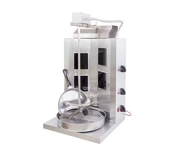 Sammic Asador Kebab Gyros AGE Eléctrico - Capacidad 35 o 40 kg - 4 o 6 Quemadores