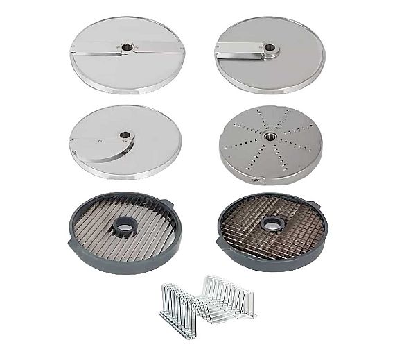 Sammic Heavy Duty Pack Discos y Rejillas Para Cortadora de Hortalizas