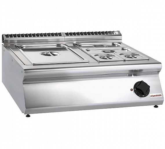 Savemah S900 Baño María SV 98 BME-T Fondo 90 cm - Capacidad 1 GN 1/1+ GN 1/3