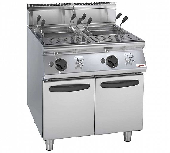 Savemah S900 Cuecepasta SV 98 CPGS Gas - Fondo 90 cm - Capacidad 40+40 litros