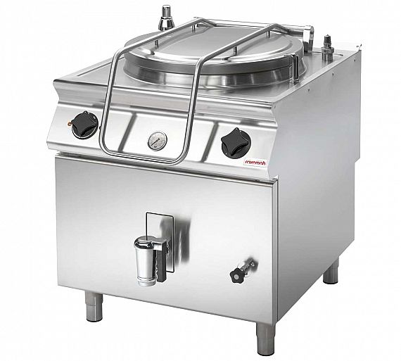 Savemah 900 Marmita SV 98 Gas - Fondo 90 cm - Capacidad 100 o 150 litros