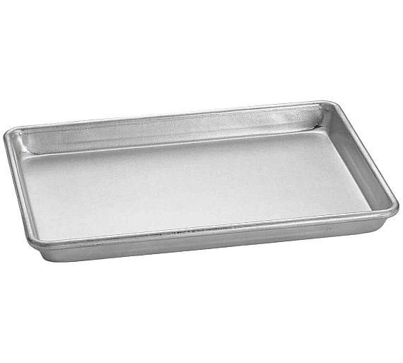 TableCraft Bandeja Better Burger Acero Aluminizado - Medidas 33 x 24 cm
