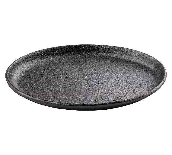 TableCraft Hierro Fundido Bandeja Ovalada Hierro Fundido - Medidas 23,5 x 17 cm