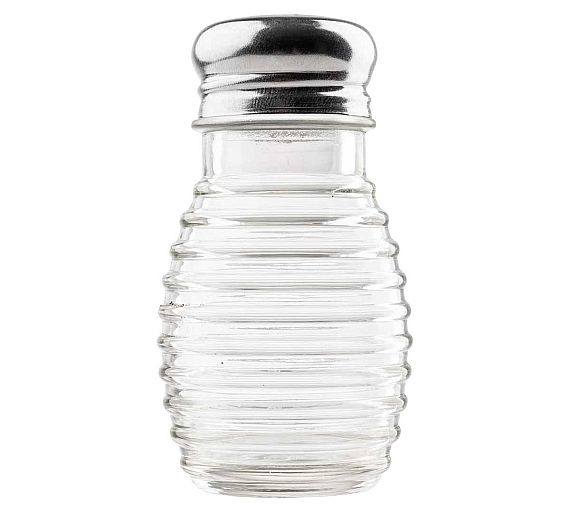 TableCraft Beehive Salero Vidrio y Tapa Inox