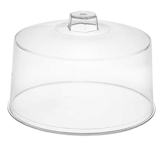 TableCraft Cúpula Tarta Asa de Plástico Diámetro 47 cm - Plástico SAN