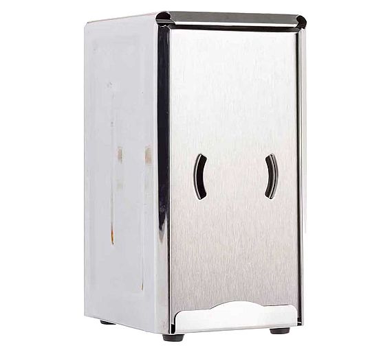 Tablecraft Dispensador de Servilletas Para Servilletas de Pliegue Alto - Acero Inox