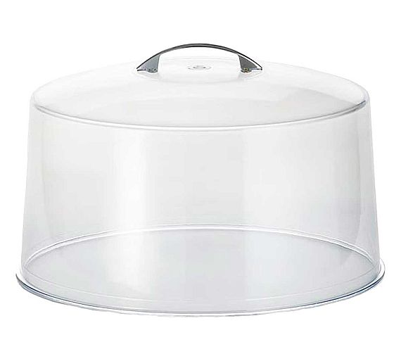 TableCraft Tapa Tarta Policarbonato Diámetro 35,5 cm - Policarbonato
