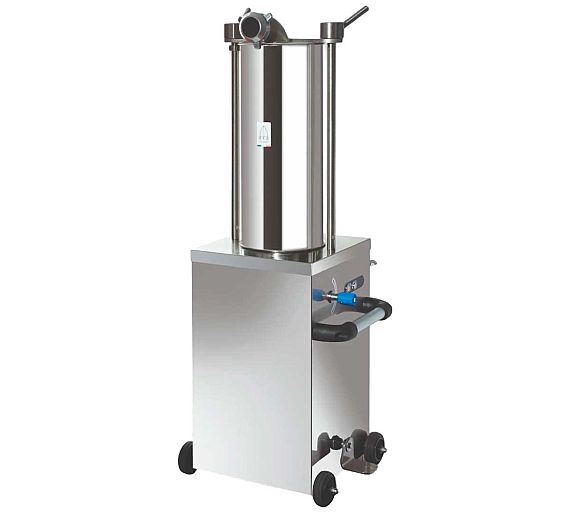 Tre Spade Embutidora Hidráulica OD15 VT Capacidad 15 litros