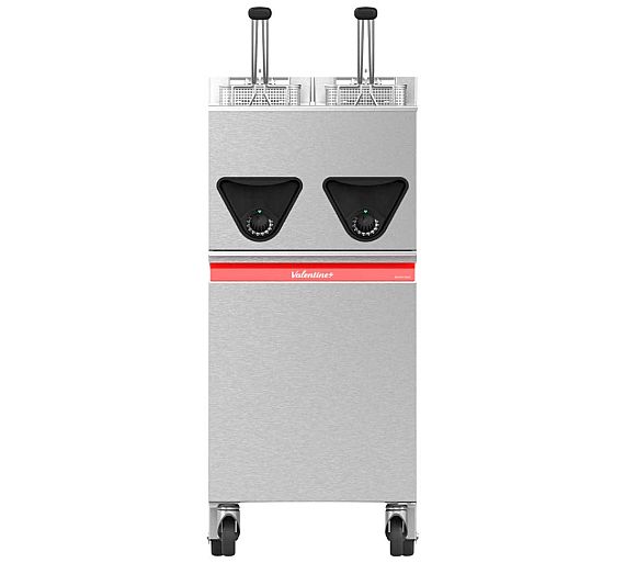 Valentine Freidora Core C2200 Eléctrica - Fondo 60 cm - 2 Cubas 7 litros
