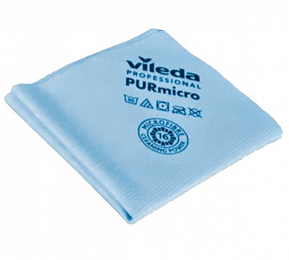Bayeta Microfibra PURmicro Azul Vileda
