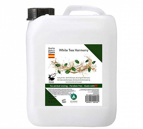 Vitacab Garrafa Champú Té Blanco Contenido 5 litros