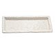 Foto Adrier Vajilla Melamina Terral Blanco Mármol Bandeja Rectangular 24 x 10 cm