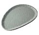 Foto Adrier Vajilla Melamina Terral Gris Plato Oval 30 x 20 cm