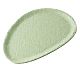 Foto Adrier Vajilla Melamina Terral Verde Plato Oval 25 x 15 cm