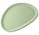 Foto Adrier Vajilla Melamina Terral Verde Plato Oval 35 x 25 cm